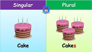 Singular amp Plural nouns list Singular amp Plural nouns for kids English Grammar 40 SingularPlural [upl. by Heuser340]