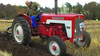 1969 McCormick IH 434 25 Litre 4Cyl Diesel Tractor 43 HP With Ransomes Plough [upl. by Idyak]