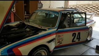 Replica BMW E9 Batmobile on the dyno [upl. by Labinnah]