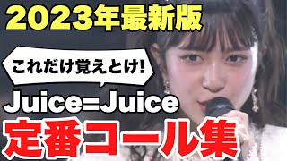 【JuiceJuice】これだけ覚えれば大丈夫！超定番コール集 [upl. by Alfonso921]