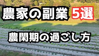 【移住･就農】農家の副業5選「専業農家だけが農家じゃない」 [upl. by Dorkus]