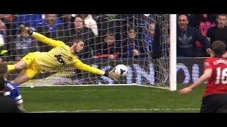 David De Gea Vs Everton 1314 Away HD 720p [upl. by Raoul]