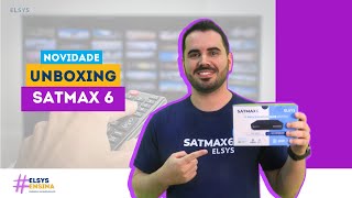 ElsysEnsina  NOVIDADE Unboxing do novo SATMAX 6 [upl. by Natica]