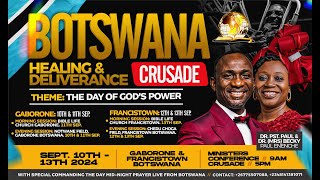 BOTSWANA HEALING AND DELIVERANCE CRUSADEFRANCIS TOWN DAY 4 MORNING 13092024 [upl. by Steven]