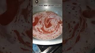 Beef achar gosht recipe easy amp tasty homemade food shortvideo acharimasala [upl. by Retha146]