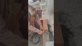 Brick wall construction ideasytshorts shots [upl. by Worth]