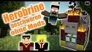 Herobrine beschwören ohne mods [upl. by Joanie]