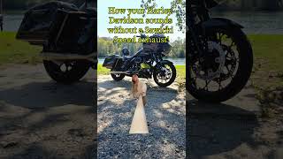 How your HarleyDavidson sounds without an sawicki speed exhaust Get it rollinthrottlecom harley [upl. by Eversole329]