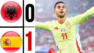 Albania vs Spain UEFA EURO 2024  Ferran Torres Goal ✓ Albania vs España UEFA EURO [upl. by Conrade]