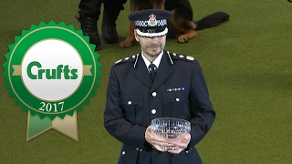 Police Dog Team Award Presentation  Crufts 2017 [upl. by Noskcire]