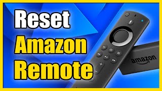 How to Reset Amazon Firestick Remote amp Fix Batteries Draining Best Method [upl. by Yrem]