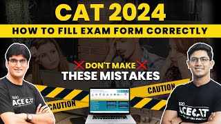 How to fill CAT Exam Form 2024  Know Fees Process and Mistakes to Avoid❗ [upl. by Mccollum501]