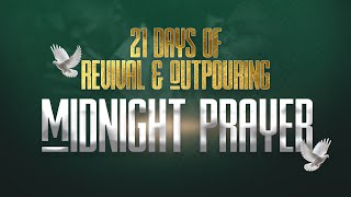 21 days of Revival and Outpouring  Midnight Prayer Hour 15072024 [upl. by Atteyek]