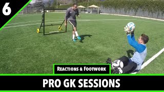 Session 6  Goalkeeper Training  Pro GK Academy [upl. by Goodkin]