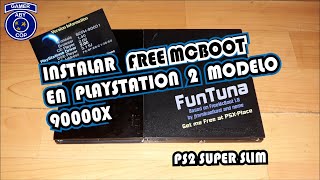 Como INSTALAR FREE MCBOOT en una PS2 Super Slim  Modelo 90000X [upl. by Armil]