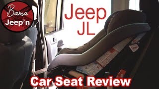 Jeep JL Unlimited Car Seat Review [upl. by Ttesil]