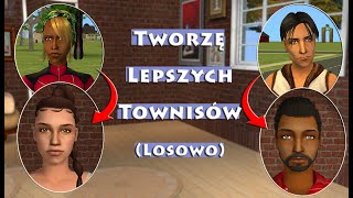 Tworzę losowych TOWNIES metodą Pooklet  The Sims 2 [upl. by Ulises791]