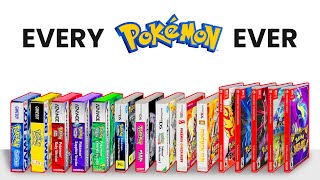 Unboxing Every Pokémon Ever 19982024 [upl. by Murvyn397]