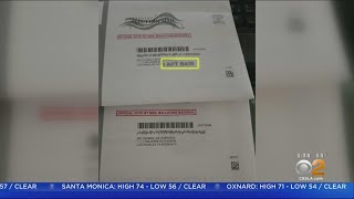 Duplicates And Dead People Hundreds Of Thousands Of Questionable Ballots Sent Out To LA County Vote [upl. by Hjerpe]