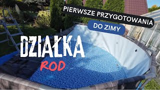 Pierwsze przygotowania do zimy na działce ROD [upl. by Tabor]