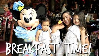 Breakfast with Minnie Mouse  May 01 2017  ItsJudysLife Vlogs [upl. by Bartie]