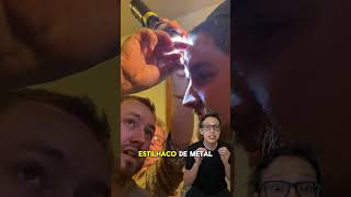 Retirando Metal da Testa com Imã 😱🧲medcina medico enfermagem saude enfermeiro enfermagem ima [upl. by Ethbin766]