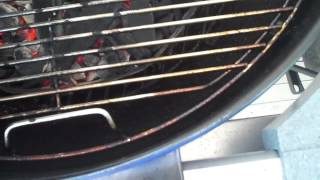 Using the Weber Performer Grill with Touch amp Go Starter [upl. by Violette]