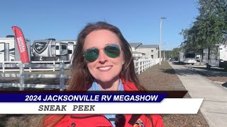 2024 Jacksonville RV MegaShow Sneak Peek [upl. by Eipper]