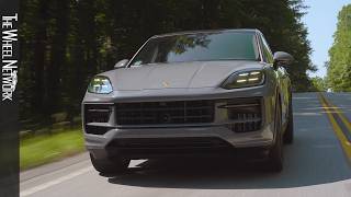 2025 Porsche Cayenne GTS Coupe  Arctic Grey  Driving Interior Exterior 4K [upl. by Yroc]