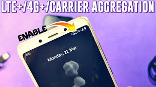 Enable 4G Carrier Aggregation in Any Android Phone For AirtelJioVi Users  Full Tutorial 🔥 [upl. by Oned]