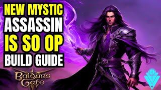 Baldurs Gate 3 GOD Tier Build New Class Mystic Assassin Build [upl. by Airtina]