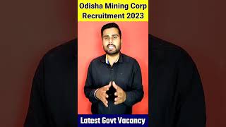 Odisha mining corporation recruitment 2023  OMC ITI amp Diploma Vacancy 2023  OMC Recruitment 2023 [upl. by Pelligrini]