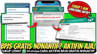 cara mengaktifkan bpjs kesehatan yang sudah tidak aktif [upl. by Gnilhsa28]