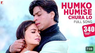 Humko Humise Chura Lo Song  Mohabbatein  Shah Rukh Khan Aishwarya Rai  Lata Mangeshkar Udit N [upl. by Ayekan]