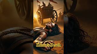 Karnas Death A Tragic Fate Sealed by His Own Choices 😱 mahabharat karna arjun shorts facts [upl. by Ettezzus]