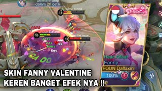 SKIN BARU FANNY VALENTINE  EFEK NYA KEREN BANGETT [upl. by Lorita279]