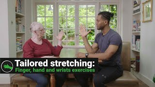 Tailored stretching Finger hand and wrist exercises for arthritis and joint pain [upl. by Ijar225]