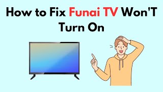 How to Fix Funai TV WonT Turn On [upl. by Colly]