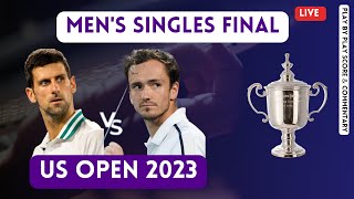 Djokovic vs Medvedev US Open 2023 Mens Final  Tennis PlaybyPlay Stream [upl. by Aillicsirp555]