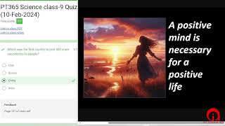 PT365 Science class9 Quiz [upl. by Ferdinand]