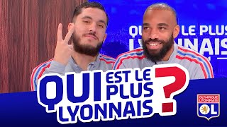 Rayan Cherki vs Alexandre Lacazette  Qui est le plus Lyonnais   Olympique Lyonnais [upl. by Phira397]