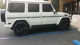 Lexani LX Thirty Tires on Mercedes G Wagon [upl. by Asalocin963]