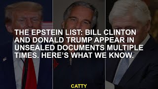 Epstein List Bill Clinton and Donald Trump appear many times many times [upl. by Stuppy]