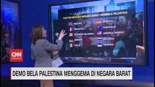 Demo Bela Palestina Menggema di Negara Barat [upl. by Leirza]