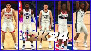 HOW TO PLAY UPDATED ROSTER IN NBA 2K24 [upl. by Barbey120]