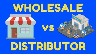 Wholesaler Vs Distributor Difference Explained [upl. by Enoek35]