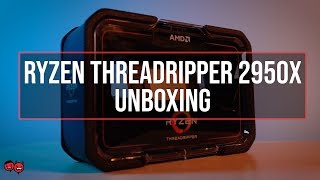 AMD Ryzen Threadripper 2950X Unboxing [upl. by Nylarad584]