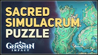 Sacred Simulacrum Puzzle Genshin Impact [upl. by Dloniger]