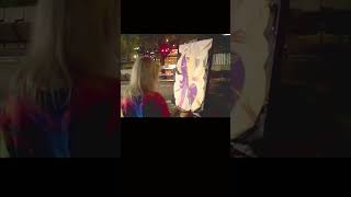 Las Vegas Live Painting featuring artist Suzanne Marie LeClair shorts livepainting art [upl. by Edroi]