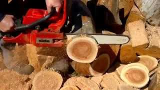 Solo 654 chainsaw hot saw finshed [upl. by Eugenius]